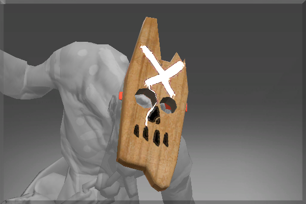 Inscribed Wooden Fetish Mask